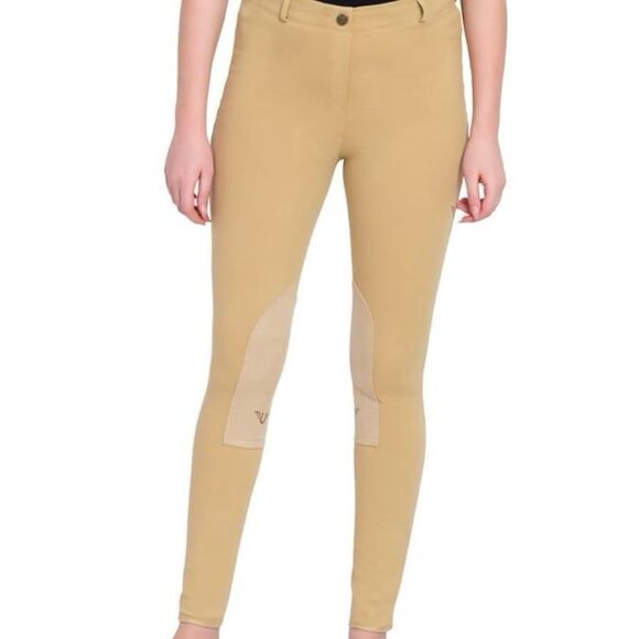 TuffRider tan riding breeches - Picture 1 of 4